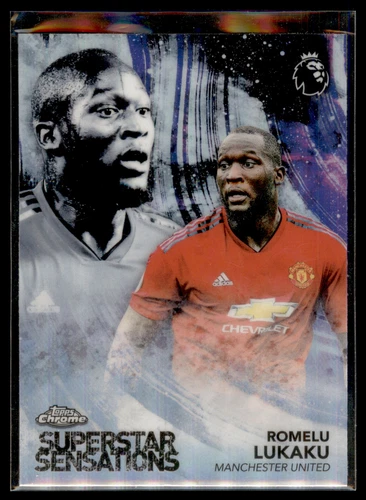 Romelu Lukaku 2018 Topps Chrome