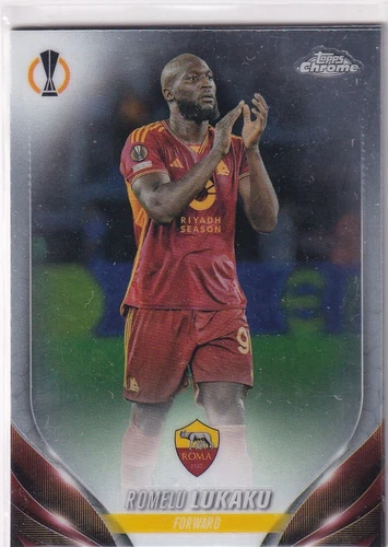 Romelu Lukaku 2024 Topps Chrome Champions League
