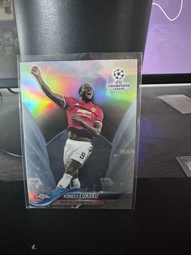 Romelu Lukaku 2017 Topps Chrome Refractor