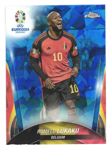 Romelu Lukaku 2024 Topps Chrome Sapphire