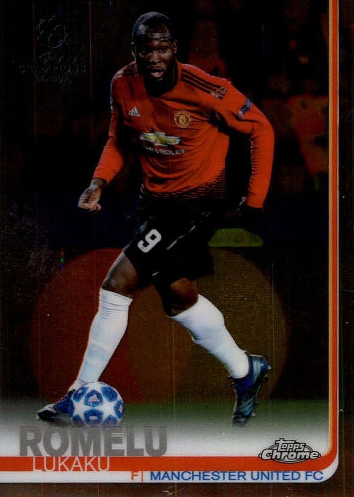 Romelu Lukaku 2018 Topps Chrome UCC 55