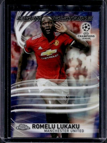 Romelu Lukaku 2017 Topps Chrome UEFA