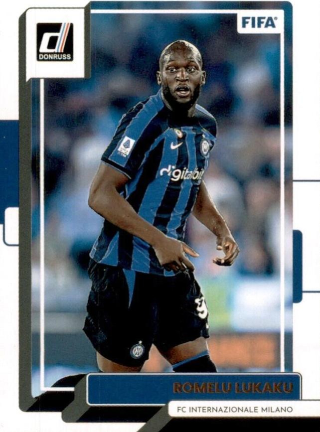 Romelu Lukaku 2022 Panini Donruss Soccer 9