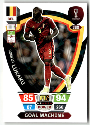Romelu Lukaku 2022 Panini FIFA 2022 Qatar World Cup 380