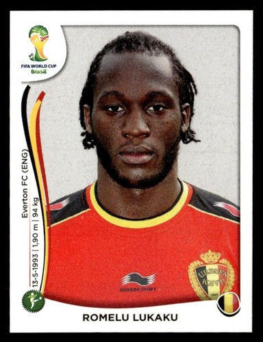Romelu Lukaku 2014 Panini FIFA World Cup Brazil #581