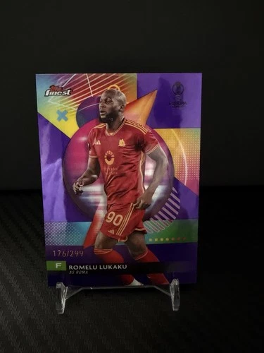 Romelu Lukaku 2024 Topps Finest /299
