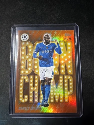Romelu Lukaku 2025 Topps Flagship UEFA /25