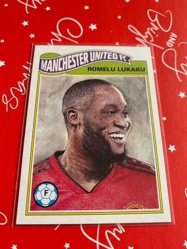 Romelu Lukaku 2020 Topps Living Set