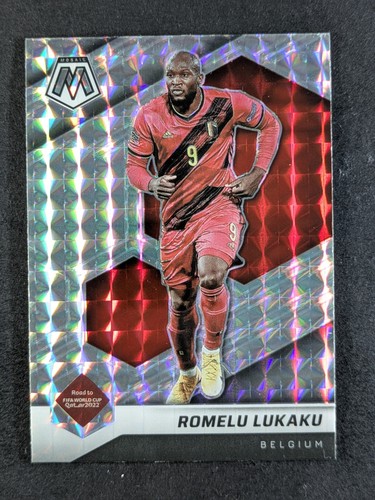 Romelu Lukaku 2021 Panini Mosaic FIFA World Cup Prizm