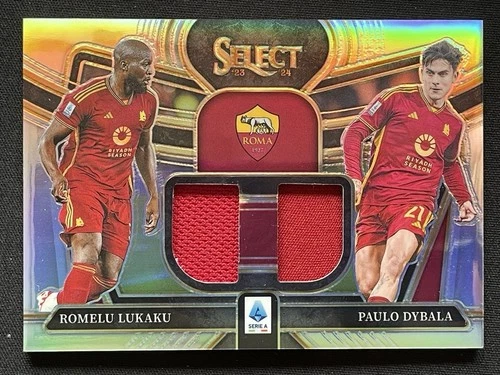 Romelu Lukaku, Paulo Dybala 2023 Panini Select