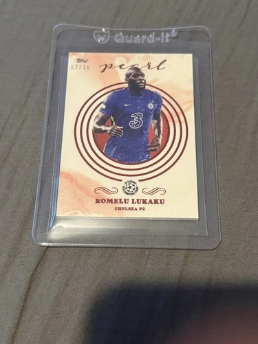 Romelu Lukaku 2022 Topps Pearl Red /10