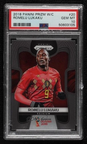 Romelu Lukaku 2018 Panini Prizm