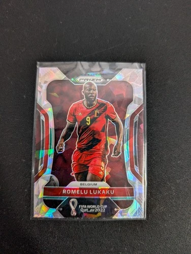 Romelu Lukaku 2022 Panini Prizm Cracked Ice #20