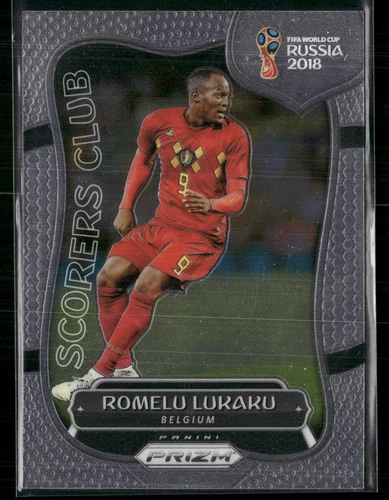 Romelu Lukaku 2018 Panini Prizm FIFA World Cup