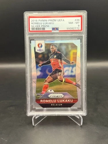 Romelu Lukaku 2016 Panini Prizm Silver