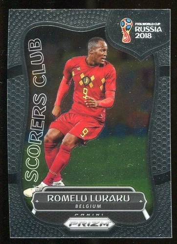 Romelu Lukaku 2018 Panini Prizm World Cup
