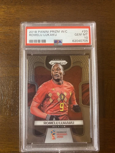 Romelu Lukaku 2018 Panini Prizm World Cup