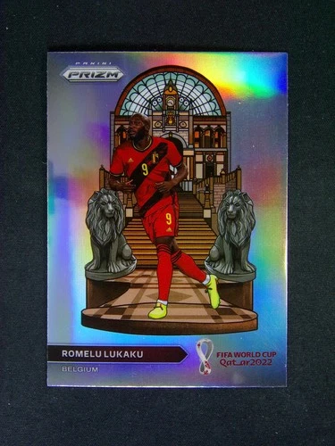Romelu Lukaku 2022 Panini Prizm World Cup