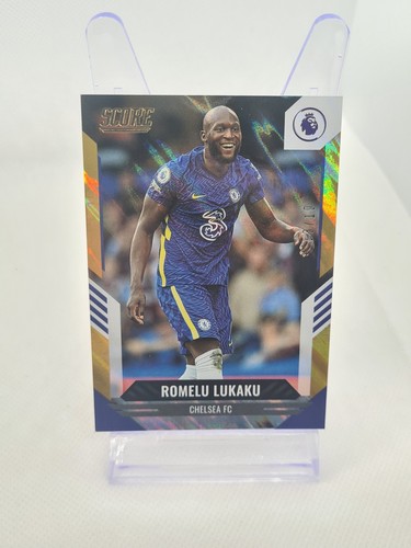 Romelu Lukaku 2021 Panini Score Gold Laser /10