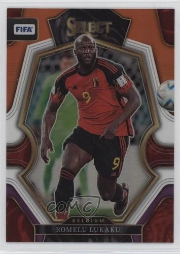 Romelu Lukaku 2022 Panini Select FIFA Multicolor Prizm