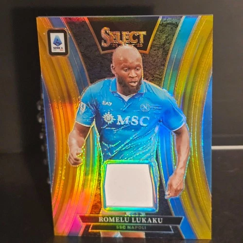Romelu Lukaku 2024 Panini Select Serie A Gold Prizm /10