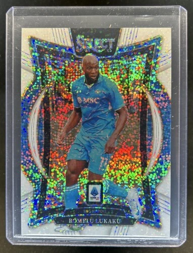 Romelu Lukaku 2024 Panini Select Serie A Terraza Blanco Brillo #66