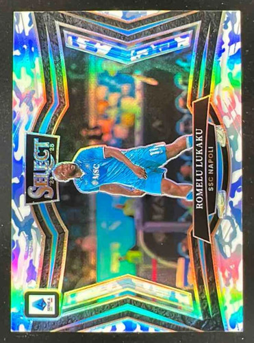 Romelu Lukaku 2024 Panini Select Serie A Winter Camo /30