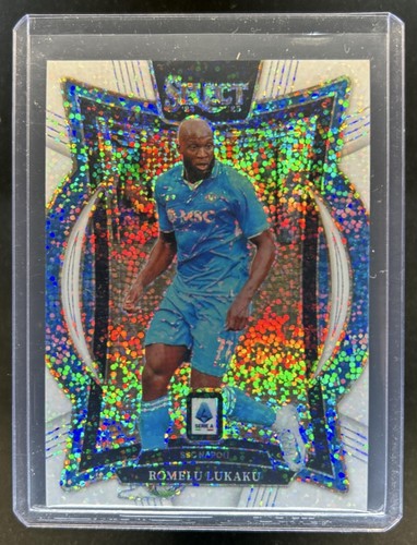 Romelu Lukaku 2024 Panini Select Terrace White Sparkle #66