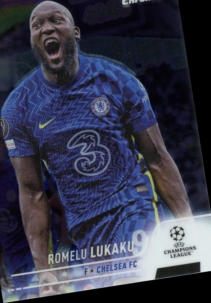 Romelu Lukaku 2021 Topps Stadium Club Chrome UEFA 72