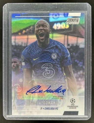 Romelu Lukaku 2021 Topps Stadium Club Chromium
