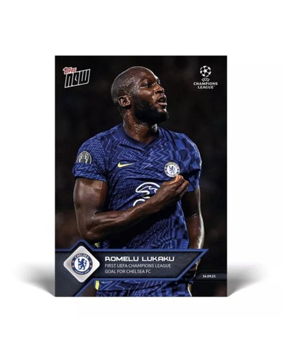 Romelu Lukaku 2021 Topps Now