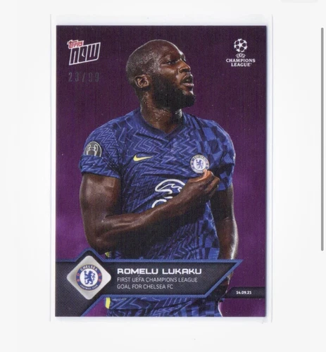 Romelu Lukaku 2021 Topps Now base /99