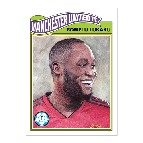 Romelu Lukaku 2019 Topps UCL Living Set #2