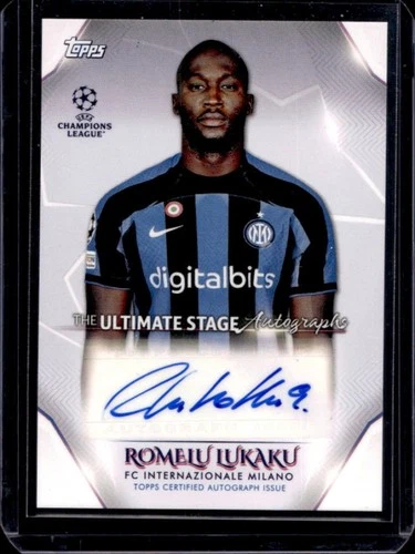 Romelu Lukaku 2022 Topps UEFA