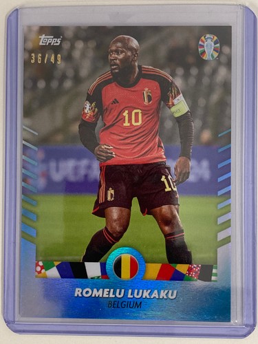 Romelu Lukaku 2024 Topps UEFA Euro 2024 36/49