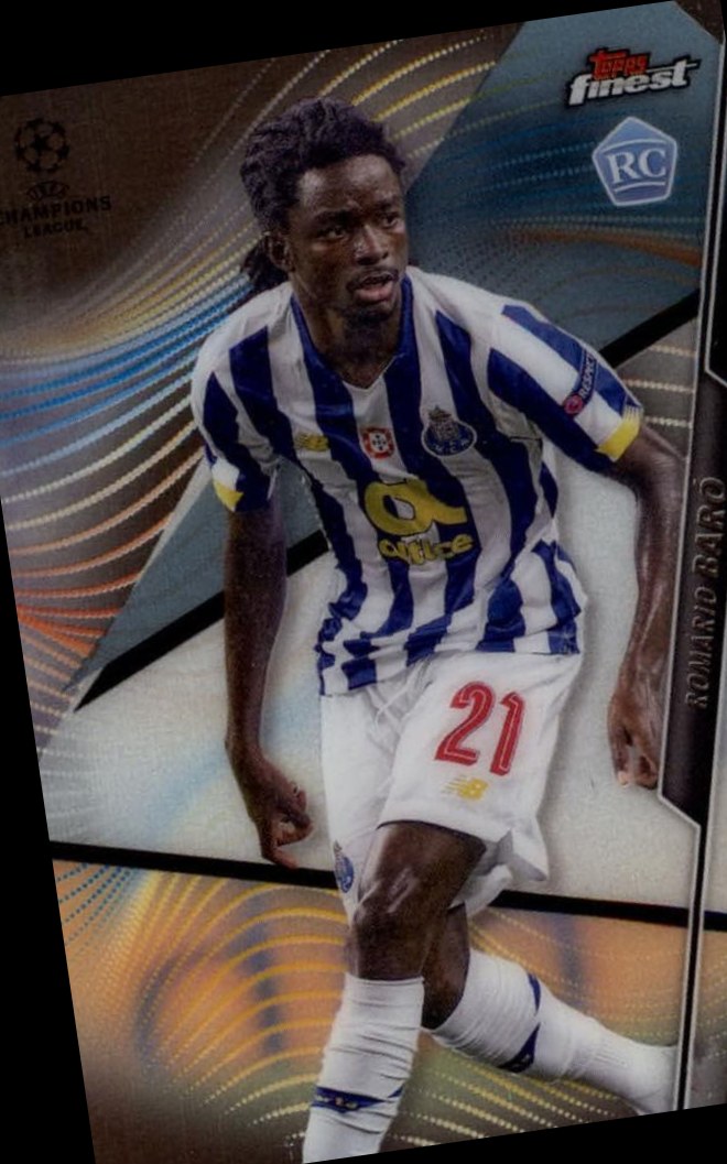 Romário Baró 2020 Topps Finest UEFA 35
