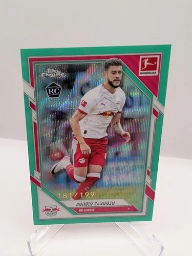 Romulo Cardoso 2025 Topps Chrome Bundesliga Aqua Wave /199