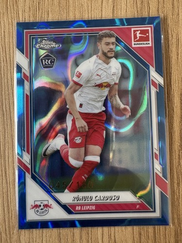 Romulo Cardoso 2025 Topps Chrome Bundesliga Blue Lava /150
