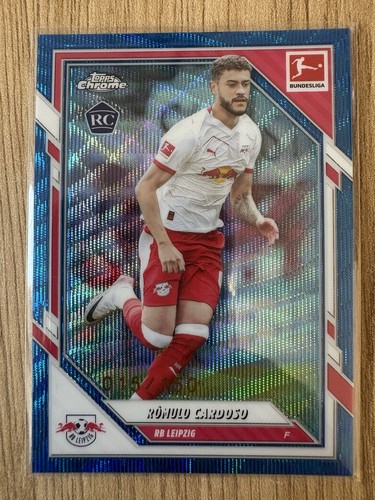 Romulo Cardoso 2025 Topps Chrome Bundesliga Blue Wave /150