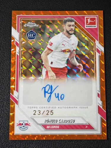 Romulo Cardoso 2025 Topps Chrome Bundesliga Orange /25