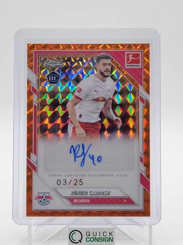 Romulo Cardoso 2026 Topps Chrome Bundesliga Orange /25