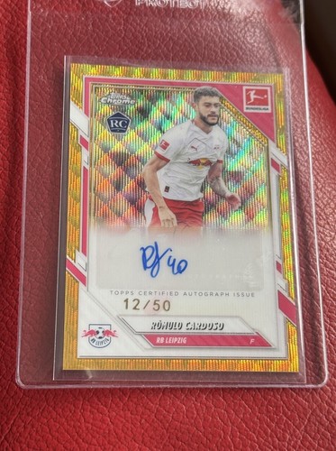 Romulo Cardoso 2026 Topps Chrome Gold Refractor /50