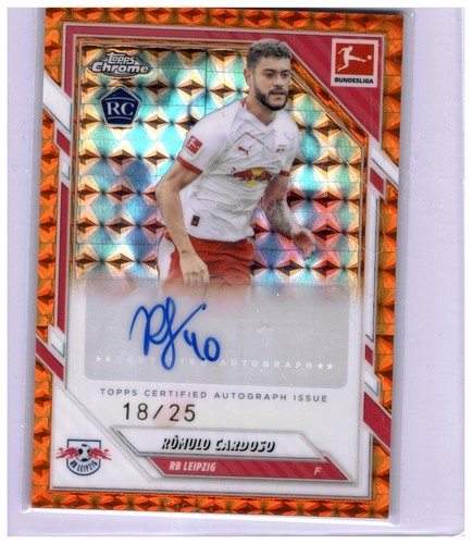 Romulo Cardoso 2025 Topps Chrome Orange Geometric /25