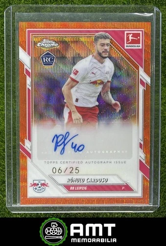 Romulo Cardoso 2025 Topps Chrome Orange Wave /25