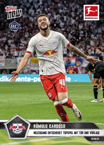 Romulo Cardoso 2025 Topps Now Bundesliga