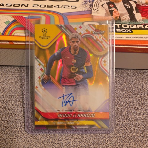 Ronald Araújo 2024 Topps Finest /50