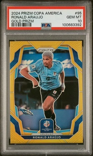 Ronald Araújo 2024 Panini Prizm Gold Prizm /10