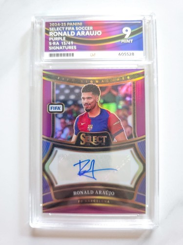 Ronald Araújo 2024 Panini Select FIFA Calcio Viola /49