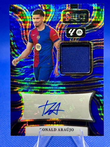 Ronald Araújo 2024 Panini Select Pulsar Azul