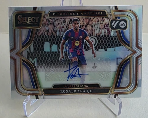Ronald Araújo 2025 Panini Select Silver Prizm